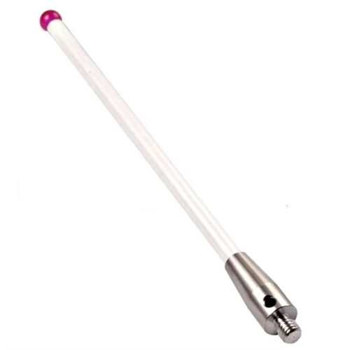5mm OD M4 L100 Threadruby  Ceramic Styli Rod 3D Three Dimensional Gauge Meter Coordinate Measuring Machine A