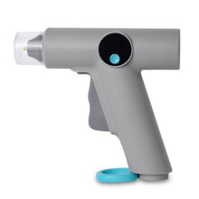Cordless Hot Glue Gun with 22pcs Glue Stick with LED Light Lithium Battery Temperature Display DIY Household Tools