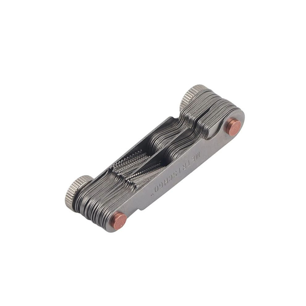 Thread Plug Gage 60 And 55 Degree Screw Pitch Measuring Tool Screw Pitch Gauge Thread Measuring Gage B 4713617359138