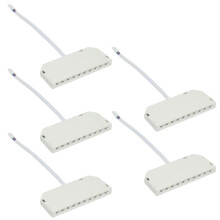 10 Terminal Junction Box Hub Splitter Male Plug Cable Quick Connector for LED Strip