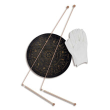 Copper Dowsing Rods Kit, 2Pcs 99.9% Pure Copper Divining Rods Set for Hunting, Water Divining, Finding Gold
