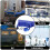 Support Mural pour Bouteille de Propane, avec Vis et Bande de Sécurité, 6 Pièces. 7