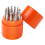 Doming Block Punch Set, Dapping Punches Processing Crafting Metal Forming Tools Stamping Tools for Shaping Beads 17PCS 1