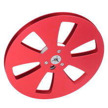 1/4 7-Zoll leere Spule universell rot