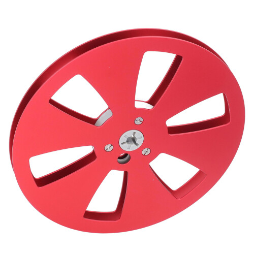 1/4 7-Zoll leere Spule universell rot