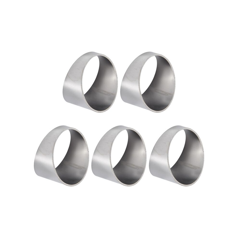 90 Degree Stainless Steel Tight Radius Pie Cuts (Not Welded) - Lasercut & Deburred For Custom Exhaust (5Pcs) 1.75In 6031329020596