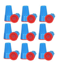 50 Conectores Eléctricos Impermeables de 22 AWG A 14 AWG, con Tapas de Tuercas Giratorias y Sellado para Exteriores.