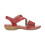 Rieker Sandali in Pelle Rieker Lugano - Rosso 2