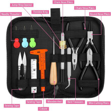 Jewelry Making Kit - with Tools, Beading Wires, Charms, Pliers and Findings - for Jewelry Repair Crafting Earring Ring