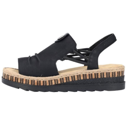 Rieker Sandalette Rieker per Donna V7972-00 Nera 2