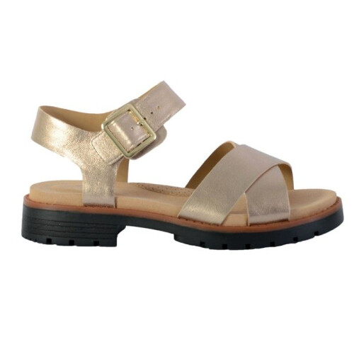 Clarks Clarks Orinoco Strap - Metalliset Nahkasandaalit 1