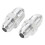 2 Pcs 6AN Steering Box O Ring Fitting 8