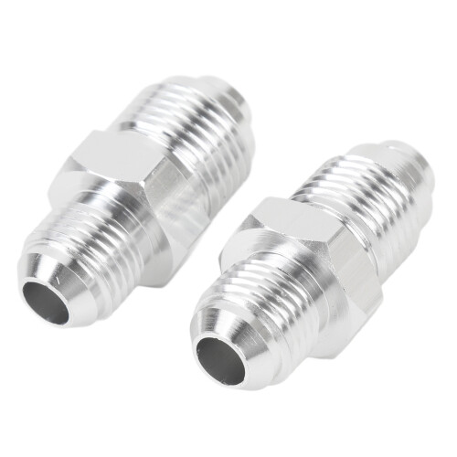 2x 6AN Power Steering Box Connectors 1