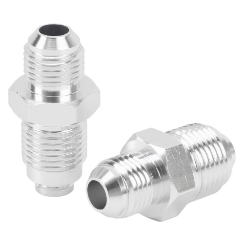 2x 6AN Power Steering Box Connectors 2