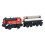 Ensemble de train électrique ABS+bois de tilleul, 1xAAA, en bois 14