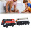 Ensemble de train électrique ABS+bois de tilleul, 1xAAA, en bois 15
