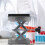 Cric à Ciseaux en Acier Inoxydable, Plate-Forme de Laboratoire, Support de Levage Réglable, Table Élévatrice de Manutention 2
