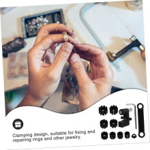 1Set Jewelry Making Tool Ring Repair Clamps Polishing Clamps Ring Setting Hand Tools for Polishing and Fixing Rings