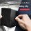 Car Tissue Box Leather Hanging Bag  Back Armrest Storage Box Backseat Tissue Case Fix Strap Interior Accessories C 3