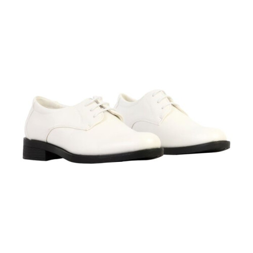 Mocassim Baixo com Cadarço Júnior Elong - Branco 2