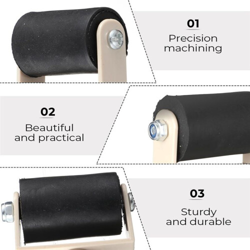 15 Pcs Rubber Brayer Roller Bulk, Small Printmaking Brayer Rollers Versatile Plastic Relief Printing Roller 2