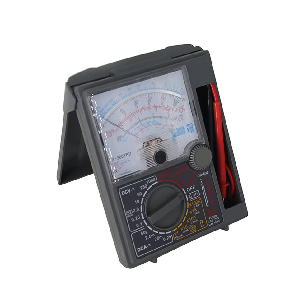 Yx-360Trd Analog Multimeter With Integrated Test Probe Ac Voltage Current Pointer Multi Meter Tester 6031009885316