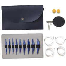 5+8 Sleeve Needle Aluminum Oxide Removable Circular Needle Set Interchangeable Circular Needle Knitting Tool