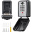 Key Lock Box with 12 Digit Combination LockBox for Keys with Resttable Code,Large Capacity &  Outdoor 1