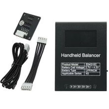 Handgeführter Akku-Equalizer mit Aktiver Balancerfunktion (4S) und Spannungsanzeige für LiFePO4-Akkus und LiPo/LTO-Akkus