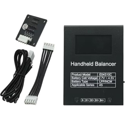 Handheld Battery Equalizer Active Balancer 4S with Voltage Display Lifepo4 Equalizer Lipo/LTO Battery Voltage Tester
