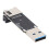 EMMC Adapter V2 USB 3.0 Kartenleser Schwarz, kompakt 16