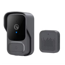 Drahtlose WLAN-Video-Türklingel mit Telefonfunktion, Gegensprechanlage, Intelligentem Türspion und Nachtsicht-Türklingelkamera für Zuhause