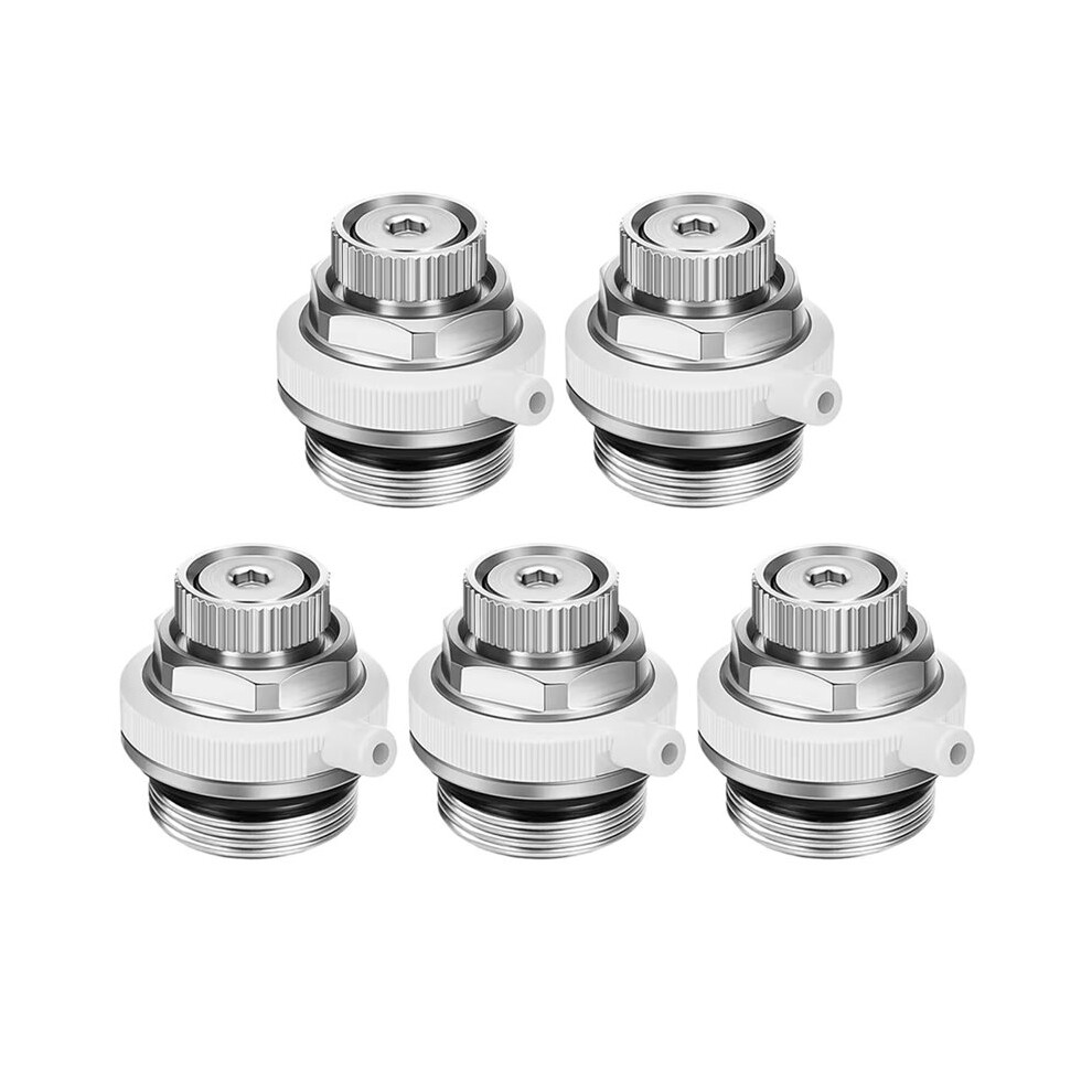 Photos - Safety Equipment 5pcs Radiator Exhaust Valve Copper Fully Automatic Heating Exhaust Valve 1/2/" Air Vent -Plug Valve Fully Automatic Air