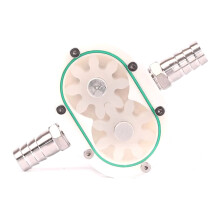 Small Style Gear Pump 4L/Min for Filling Machine Honey Pump Viscous Liquid Sesame Paste Peanut Butter 8-Gears Pump