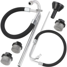 Hromee-Stainless Steel Suction Hose and Reflux Sets, Airless Paint Sprayer-Accessories for 390 395 490 495 595 695