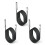 10K Temperature Sensor Probe 3-Pack, 1M Waterproof NTC-Temp Sensor with Stainless Steel Housing 1