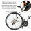Garde-boue pour vélo de route 700C, à serrage rapide 4