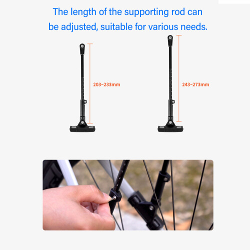 Lightweight Adjustable Road Bike Mudguard for 700C Bikes with Quick Release 2