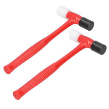 Dual Rubber Mallet Hammer, 2PCS for Jewelry and Watch Repair, Light Weight and Portable