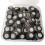 100pcs Magnetic High Reflective Marking Points for Handheld 3D Scanner Target Positioning Points 6mmx10mm 1