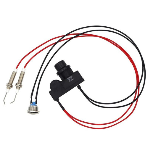 Gas Grill Igniter Push Button Control Automatic  Ignition AA Battery with Electrode Spark Ignitor for Gas Grill