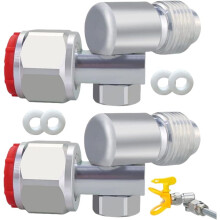 Junta Giratoria para Pistola Pulverizadora de Pintura Sin Aire 235486 de 7/8 Pulgadas, Compatible con Rosca 235486 de 7/8 Pulgadas, Rotación de 180