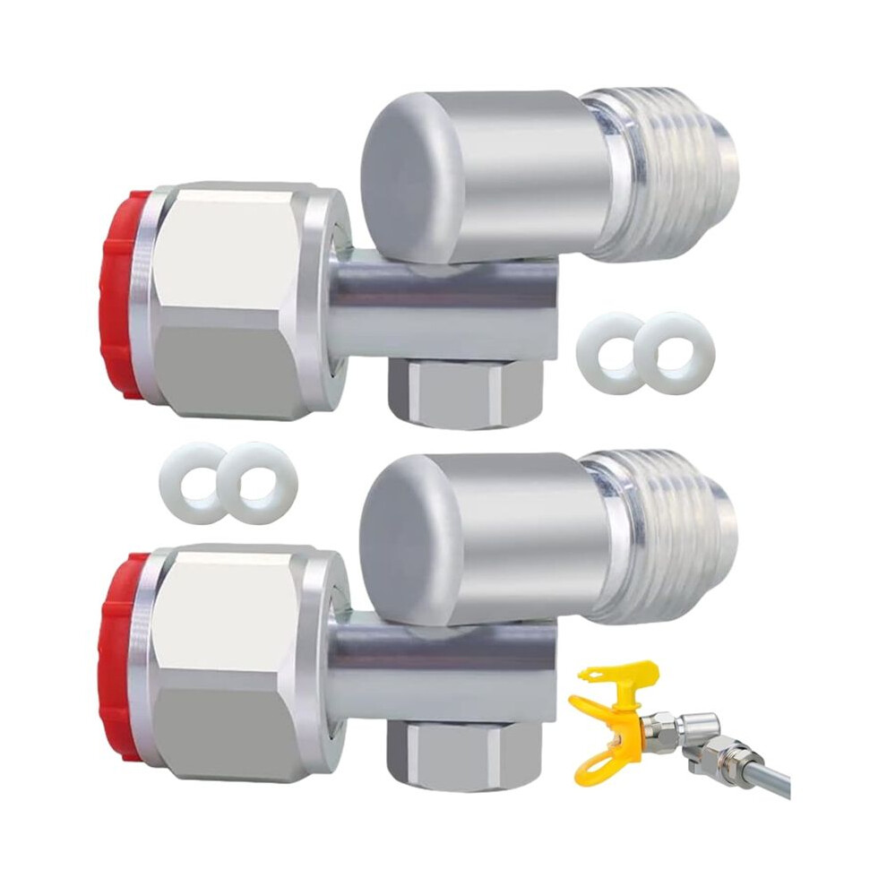 235486 7/8 Inch Airless Paint Spray-Gun Swivel Joint Compatible With 235486 7/8 Inch Thread 180 Degree Rotation 6034276636131