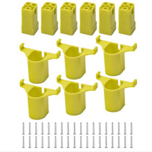 Voor 18V Snoerloze - Gereedschap & Batterijbevestigingen Hangers Houders Beugels - 12-Pack - 6 Gereedschap + 6 Batterijbevestigingen