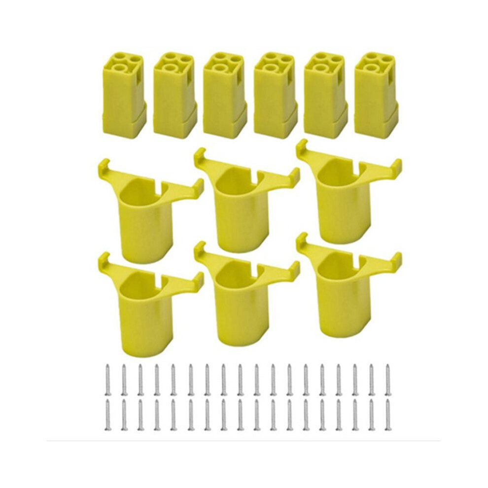 For 18V Cordless -Tool & Battery Mounts Hangers Holders Brackets - 12Pack - 6 Tool + 6 Battery Mounts 6034240143917