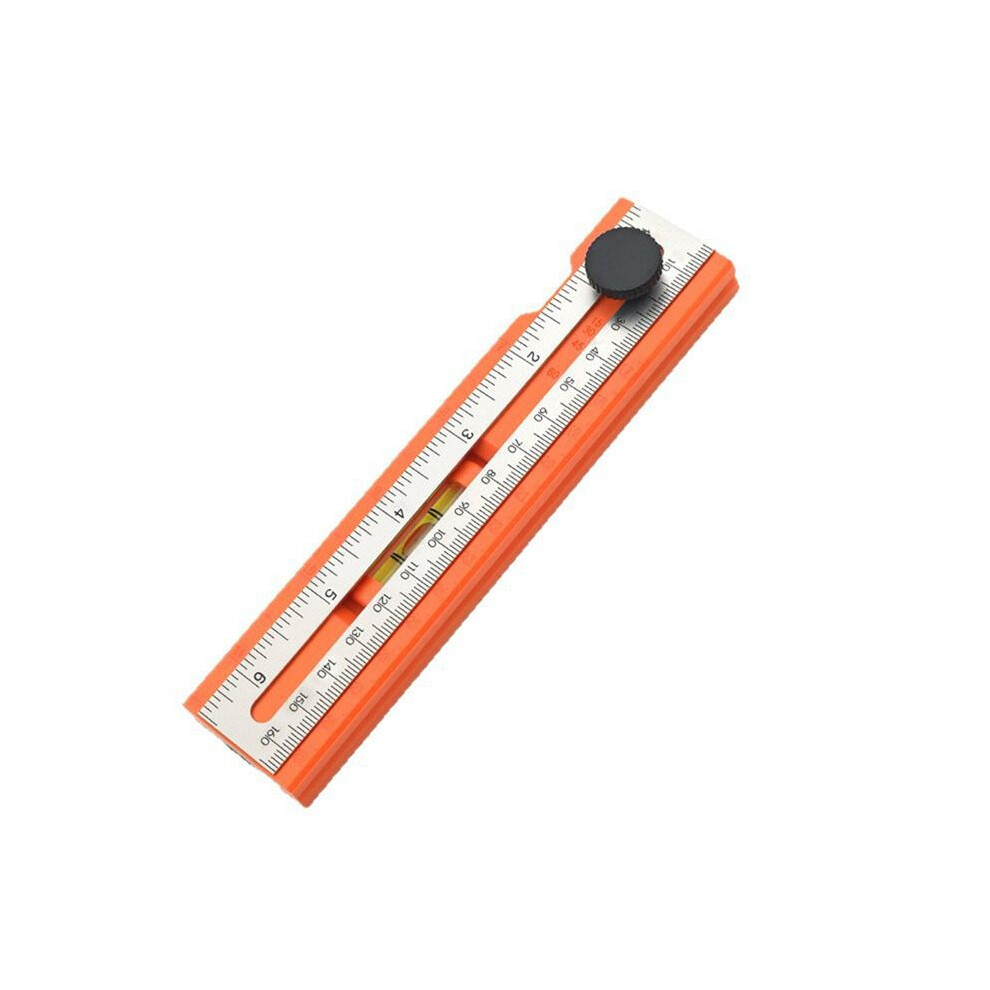 Foldable Depth Measuring Ruler Woodworking Multi-Angle Marking Ruler Adjustable Positioning Scribing Protractor Tools 6033474157530