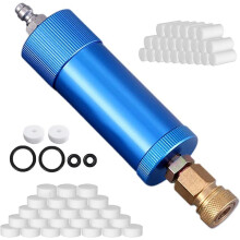 Hochdruck-PCP-Luftfilter-Öl-Wasser-Abscheider, 40 MPa/5800 Psi Inline-Feuchtigkeitsabscheider für Luftkompressorpumpe A