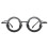 Trial Frame, Glasses Optometry Frame, Stainless Steel Temples, Comfortable and Non-Slip Nose Pads, Insert Frame 1