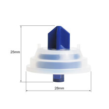 3Pcs Inlet Filling Valves Diaphragm Float Valves Membrane Replacement Toilet Fill Valves Gasket Washer Easy to Use M9912