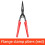 Fiber Optic Room Tools Optical Fiber Flange Clip  Pliers SC/LC Connector Plug Clamp Pull Tool Red 2